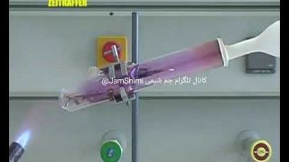واکنش شیمیایی فلز مس و ید