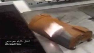 آزمایش از بین بردن زنگ آهن به کمک لیزر
