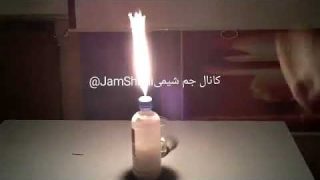 آزمایش و واکنش جالب چراغ کاربیدی