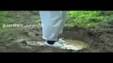 آزمایش جالب شیمی: کفش با پوشش و جنس نانو مواد که هرگز کثیف نمی‌شود