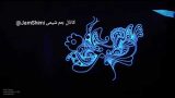 طراحی با قلم شیشه ای با خاصیت فسفرسانس