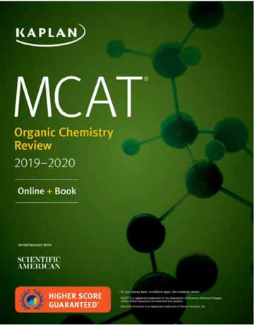 دانلود MCAT Organic Chemistry Review 2019-2020 کتاب شیمی آلی