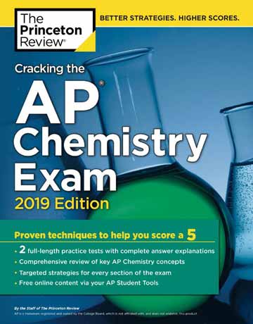 کتاب Cracking the AP Chemistry Exam 2019 Edition شیمی عمومی + تست