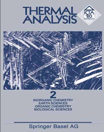 کتاب آنالیز گرمایی: شیمی معدنی، شیمی آلی، علوم پلیمر و دارویی جلد 2 Hemminger