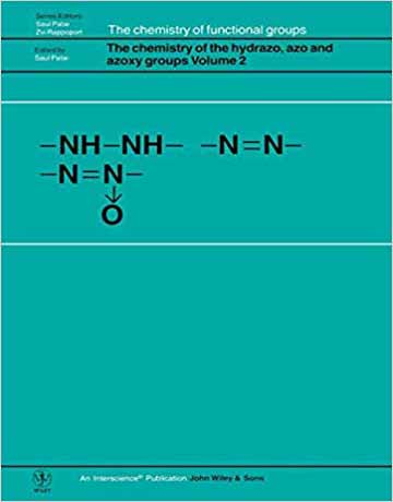 شیمی گروه های هیدرازو، آزو و آزوکسی جلد دوم