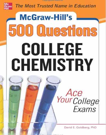 کتاب 500 سوال شیمی عمومی و کالج + پاسخ تشریحی McGraw-Hill's