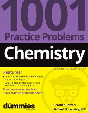 کتاب شیمی عمومی: 1001 تمرین و مسئله + پاسخ تشریحی