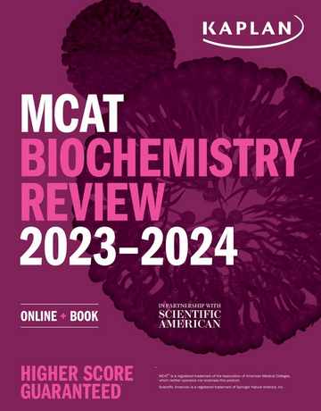 کتاب بیوشیمی MCAT Biochemistry Review 2023-2024