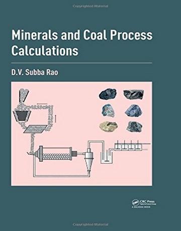 کتاب مواد معدنی و محاسبات فرایند زغال سنگ