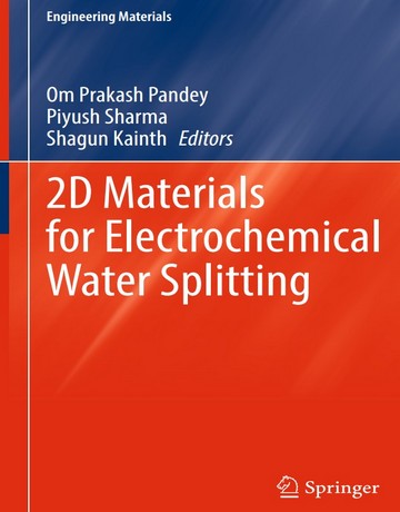 کتاب مواد دوبعدی برای شکافت الکتروشیمیایی آب 2026