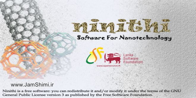 دانلود ninithi 1.0 نرم افزار تجسم و مدل سازی نانولوله های کربن و فولرن ها