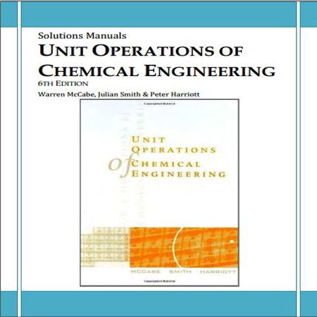 دانلود حل المسائل و تمرین عملیات واحد مهندسی شیمی مک کیب ویرایش 6 ششم