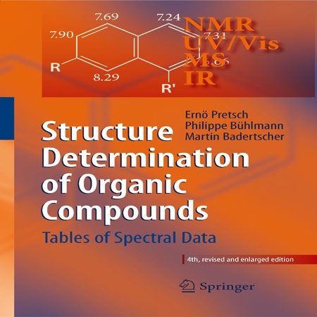 دانلود کتاب تعیین ساختار ترکیبات آلی با استفاده از NMR , IR , UV/Vis , MS