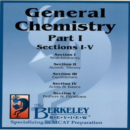 کتاب شیمی عمومی برکلی قسمت اول Berkeley Review MCAT General Chemistry Part 1