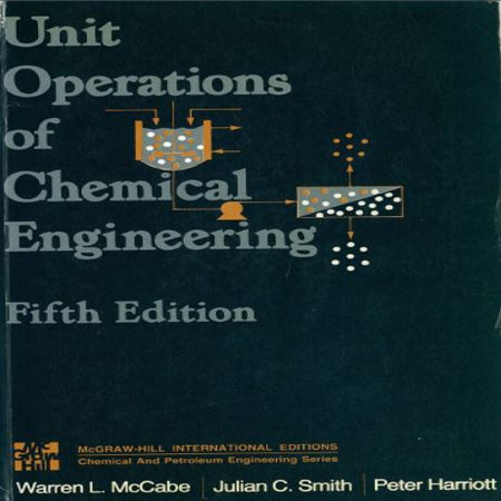 دانلود کتاب عملیات واحد مهندسی شیمی مک کیب ویرایش 5 پنجم Warren L. McCabe